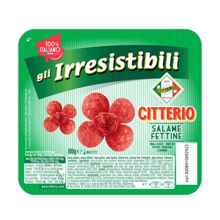 Citterio | Irresistibilli | Salami | Sneden 60 gr