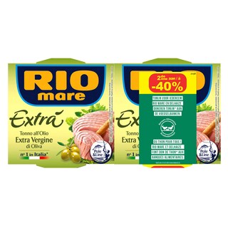 Rio Mare | Tonijn | Olijfolie Extra Virgin | 2de 40% 