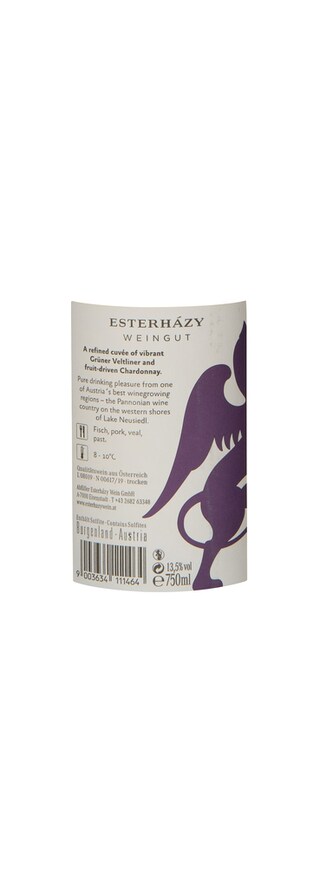 Autriche - Oostenrijk | Burgenland | Esterhazy Grüner Veltliner / Chardonnay 2018 