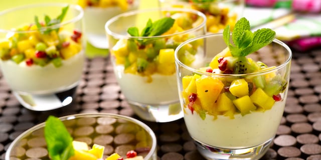 Braziliaanse blanc−manger