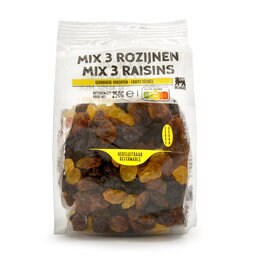 Mix 3 raisins