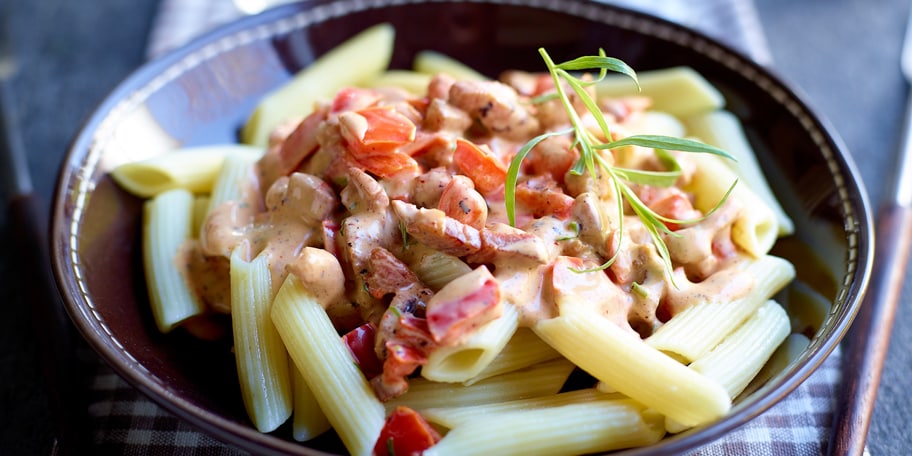 Pasta op Hongaarse wijze