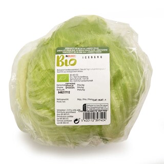 Delhaize | Bio | Salade iceberg emballée | Bio 