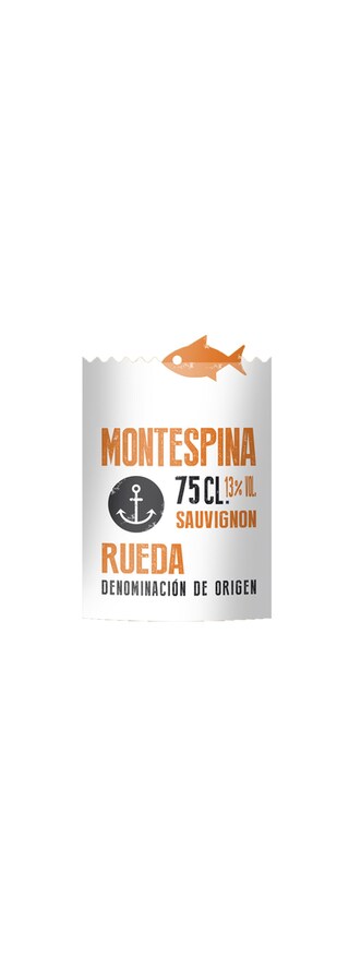 Espagne - Spanje | Rueda | Montespina | Sauvignon | 75cl | 2019 | Witte wijn 
