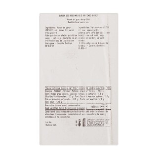 Delhaize | Bio | Burger | A l'Ardennais | Bio 