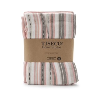 Tiseco | Handdoeken | Keuken | Roze | 50 x 70 cm 