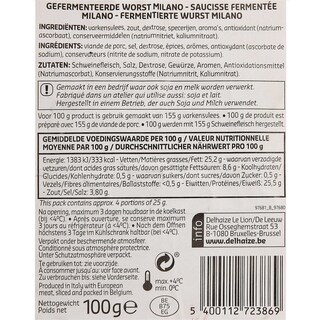 Delhaize | Salame milano 