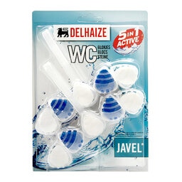 Delhaize | Bloc WC |  5 en 1 | Javel 
