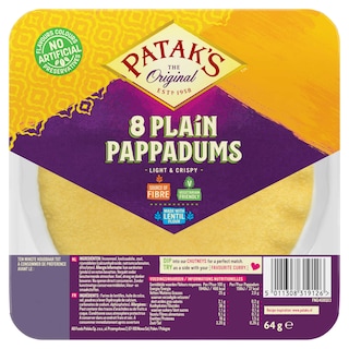 Patak's | Pappadums | Nature 