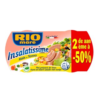 Rio Mare | Salade | Thon-Maïs | 2ième 1/2 prix 