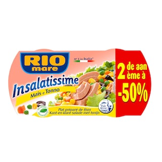 Rio Mare | Salade | Thon-Maïs | 2ième 1/2 prix 