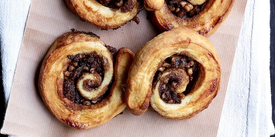 Roulés à la cannelle et à la pâte maison (Kanelsnegle)