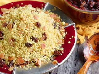 Couscous met amandelen