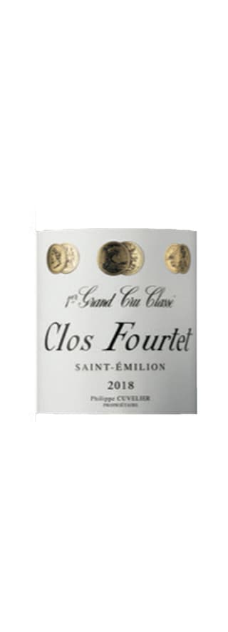 France-Frankrijk | Bordeaux - St-Emilion 1GCC | Clos Fourtet 2018 | Houten kist 