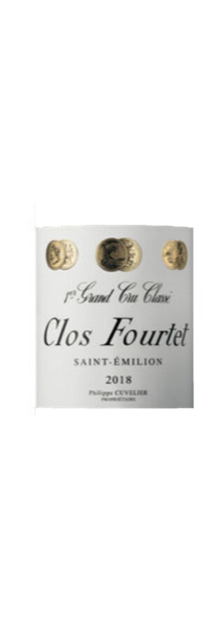 France-Frankrijk | Bordeaux - St-Emilion 1GCC | Clos Fourtet 2018 | Houten kist 