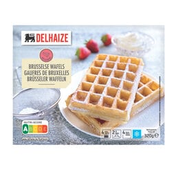 Delhaize | brusselse wafels 4 st 
