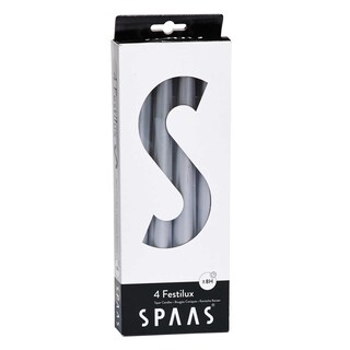 Spaas | Bougie | Festilux 4 | Argent 