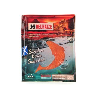 Delhaize | Zalm | Schotland | Gerookt | Milde smaak 