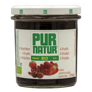 Pur Natur | Confituur | 4 Vruchten | Bio 