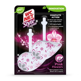 WC Net | Bloc toilette | Style | Pink Flowers 