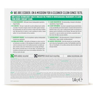 Ecover | Tablettes pour lave-vaisselle | Classic | Eco 