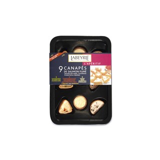 Labeyrie | 9 CANAPES SAUMON FUME 