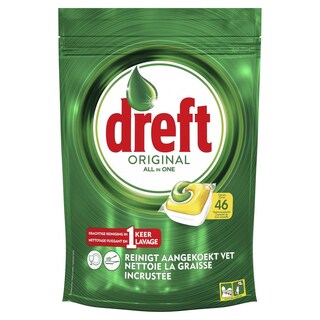 Dreft | All in One | Tablettes lave-vaisselle | Citron 
