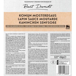 Delhaize | Konijn | Appel - room jus | Puree 