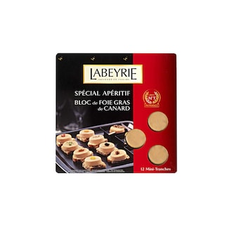Labeyrie | Foie gras | Canard | Mini-tranches | Bloc 