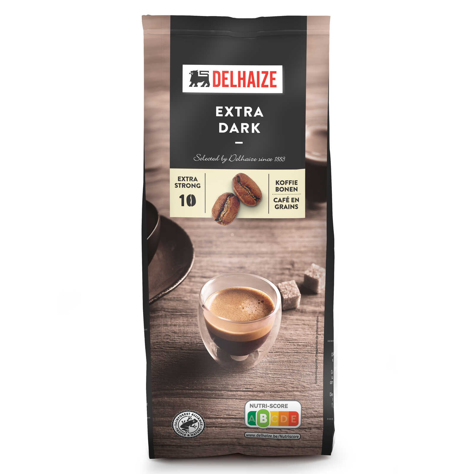 Delhaize | Café | Grains | Espresso | Dark | Torréfié | 1 kg | Delhaize