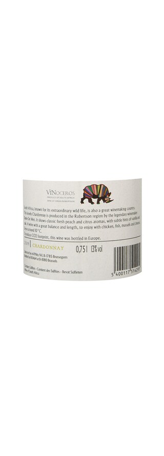 SOUTH AFRICA - ROBERTSON | Robertson | Vinoceros Chardonnay Blanc 
