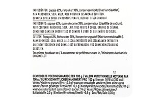 Delhaize | Papaja schijven 150 gr