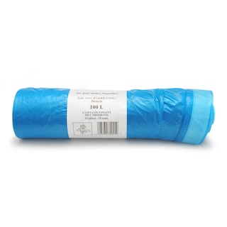 Bruxelles - Brussel | Gemeentelijke vuilzakken | Blauw | 100L 