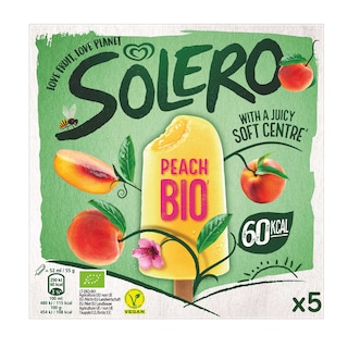 Solero | Ijs | Perzik | Bio 