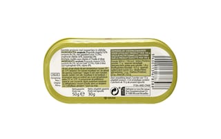 Delhaize | Ansjovis | Filets | Gerold | Olijfolie 
