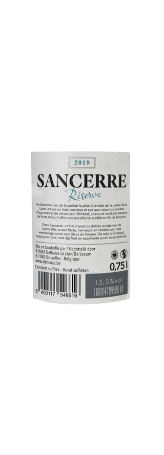 France - Frankrijk | Loire - Sancerre | Sancerre Réserve Blanc 2019 