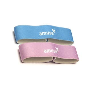 Amuse basic | Set | Elastic | Boîte | Tartiner | Bleu | Rose 
