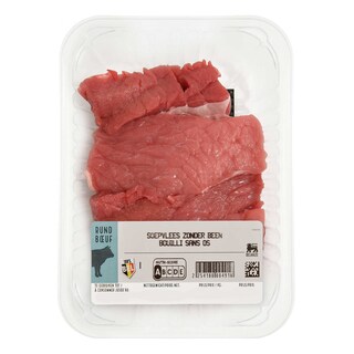 Delhaize | Bouilli | Boeuf | Sans os | Belge 