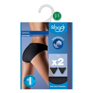 Sloggi | Slip | Basic H Tai | Zwart | 38 