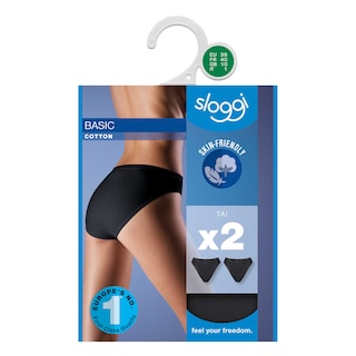 Sloggi | Slip | Basic H Tai | Zwart | 38 