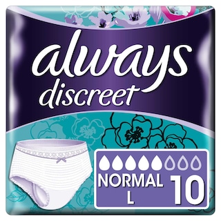 Always | Discreet | Pants | Large 