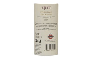 Italie - Italië | Puglia - Salento IGT | Masseria Supreno Primitivo 2018 