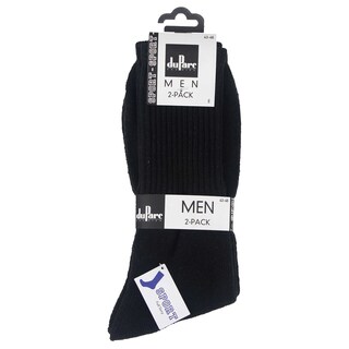 duParc | Chaussettes hommes | sport noir | 43/46 