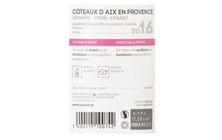 France - Frankrijk | Midi de la France - Provence | Côteaux d'Aix-en-Provence Rosé 