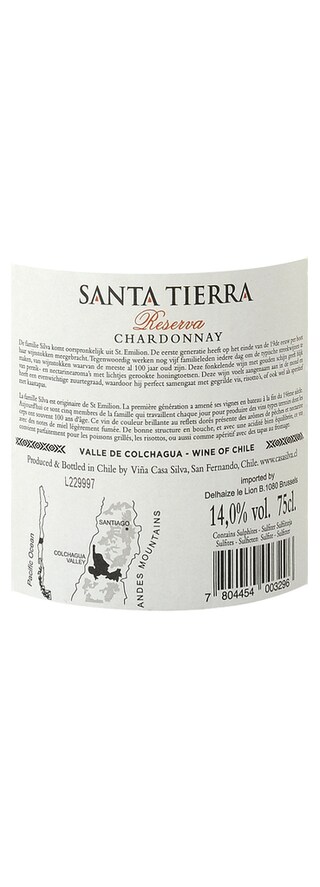 Santa Tierra | Reserva | Chardonnay 