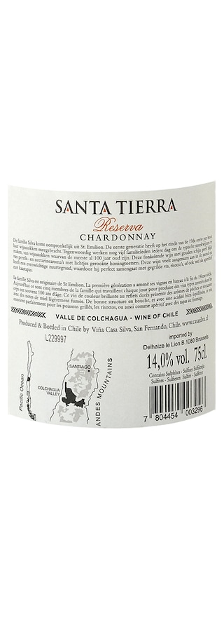 Santa Tierra | Reserva | Chardonnay 