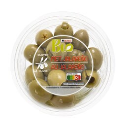Olives | Farcies | Piment jalapeno | Bio
