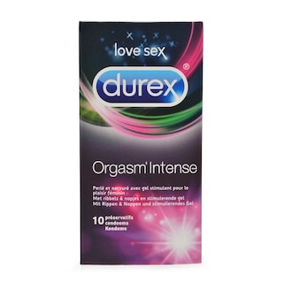 Durex | DUREX| Orgasm'Intense condom| 10 