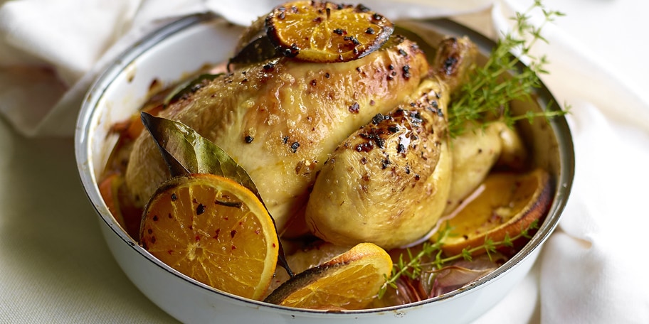 Mechelse koekoek met sinaasappel en sjalot