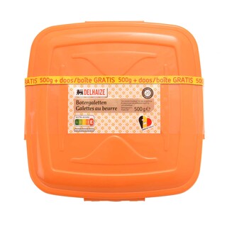 Delhaize | Galette beurre 500g | box 
